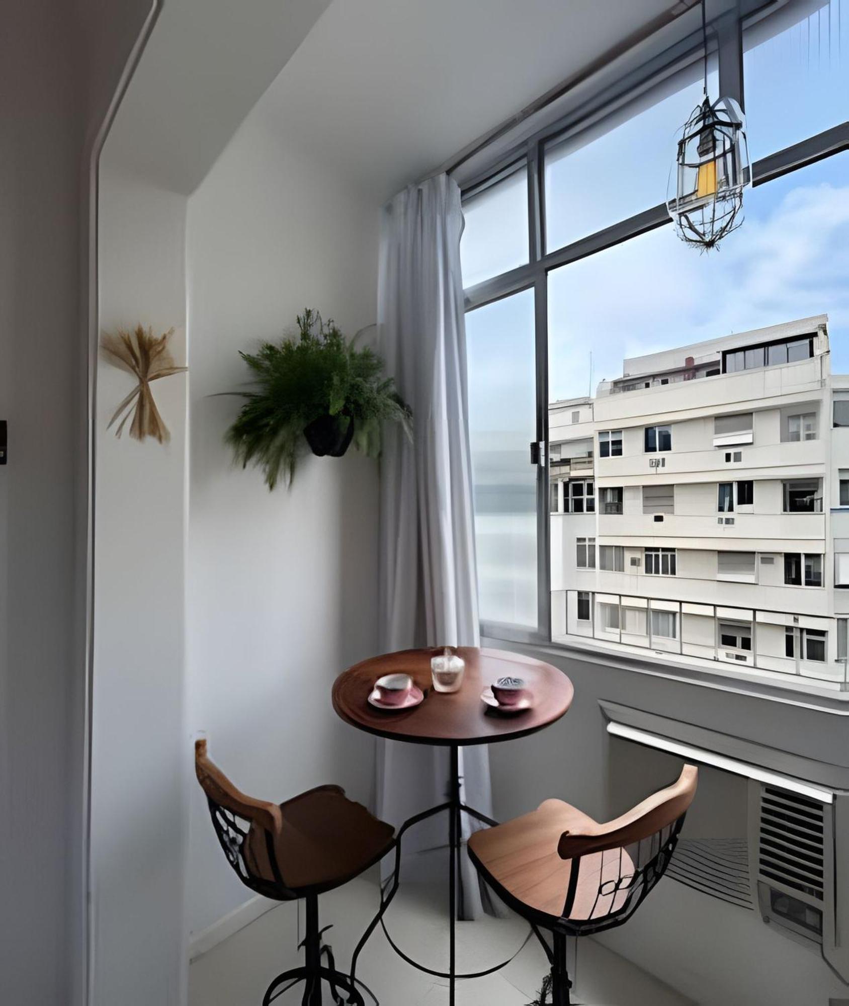 Apartamento Em Copacabana A 100 Metros Da Praia 里约热内卢 外观 照片